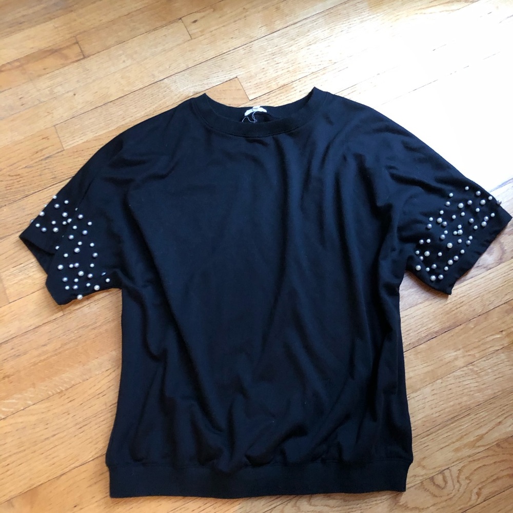 Cotton Bleu Lightweight small dress sweatshirt.